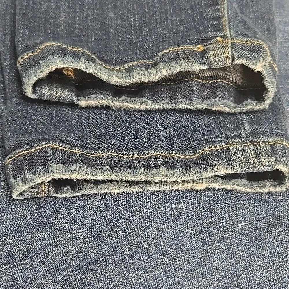 Etienne Marcel Destroyed Denim Button Fly Women's Jeans‎ Size 27